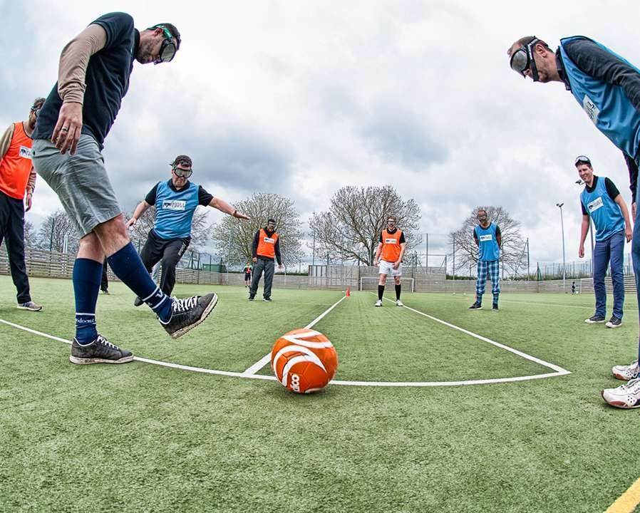 BLIND SOCCER Team Building Maroc