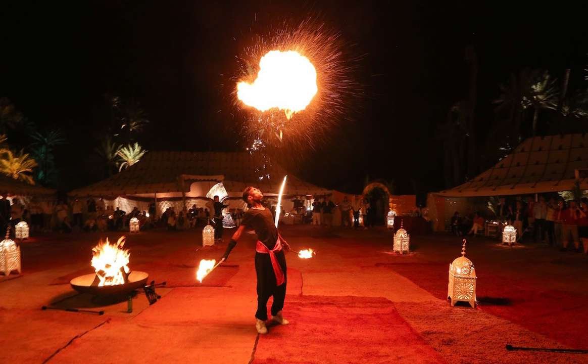 soirée vip de luxe à Marrakech