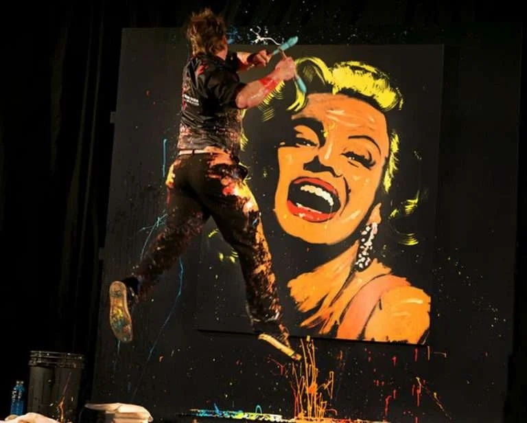 TEAM BUILDING MAROC 22 live painting Team building maroc