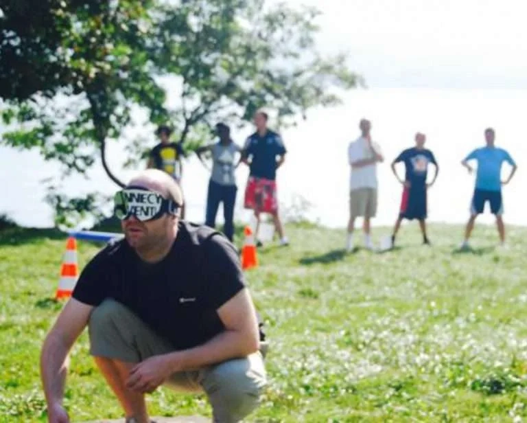 TEAM BUILDING MAROC 14 parcours aveugle Team Building rabat